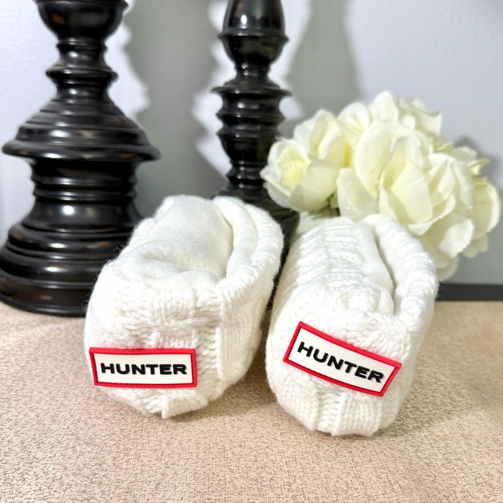 NWT Hunter Original Cable Knit Cuff Short Boot Socks - Picture 3 of 7